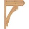 Ekena Millwork Merced Smooth Craftsman Outlooker, Western Red Cedar, 7 1/2"W x 20"D x 28"H OUT08X20X28MRC04SWR - alternate 4